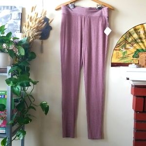 NWT Pink Glitter Shimmer Party Pants Size M